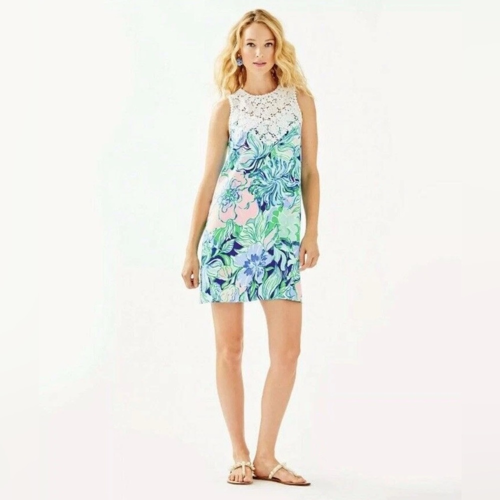 EUC Lilly Pulitzer Nala Soft Shift Dress, Size 12